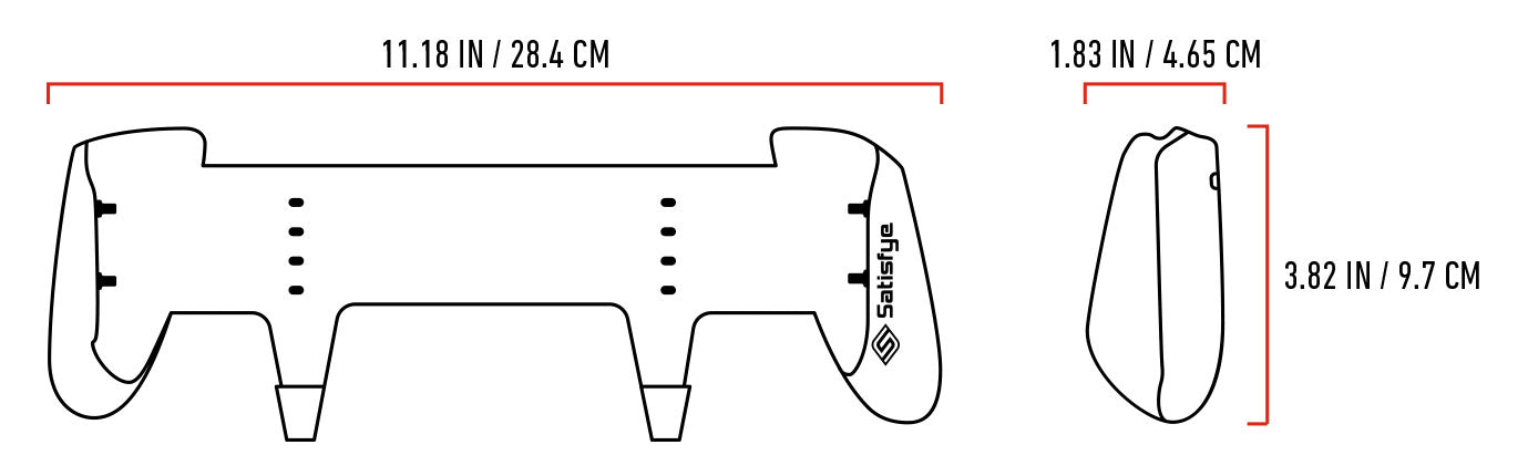 ZenGrip Pro Dimensions